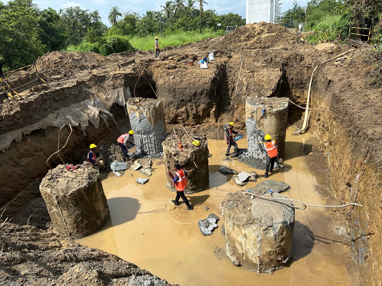 Ramdev Buildcon site work