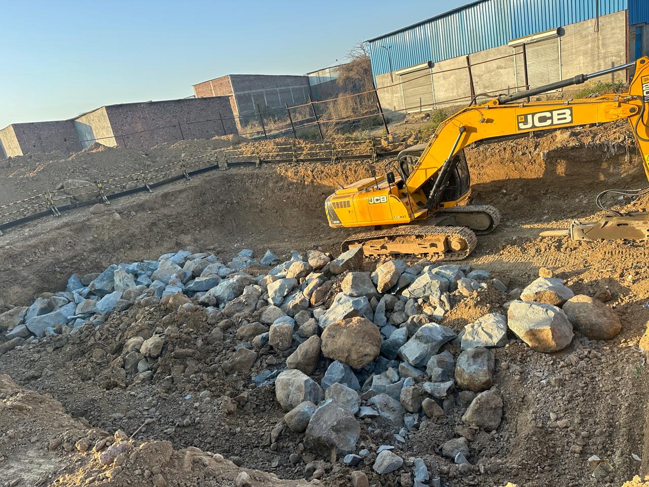 Ramdev Buildcon site work