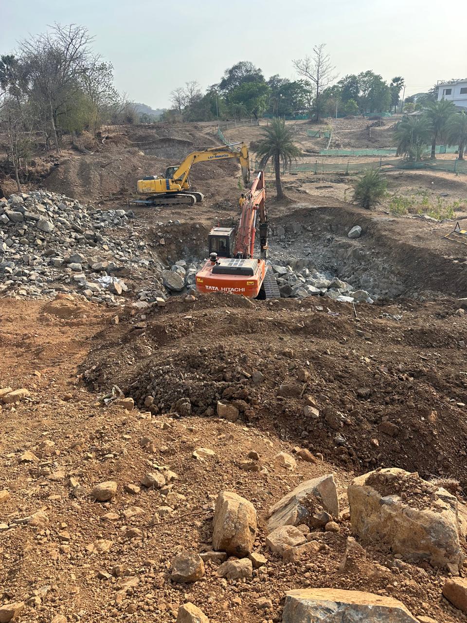 Ramdev Buildcon site work